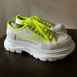 Alexander McQueen Tread Slick Canvas Sneaker